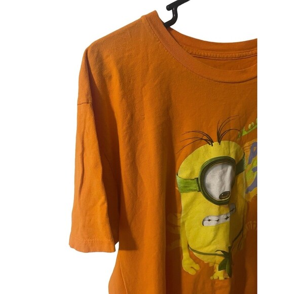 Universal Studios Minions Land Poison Ivy Orange T-shirt Adult Large - Picture 7 of 16
